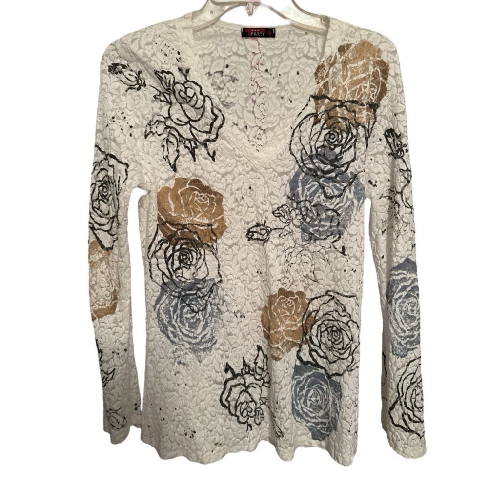 T Party Lace Top
